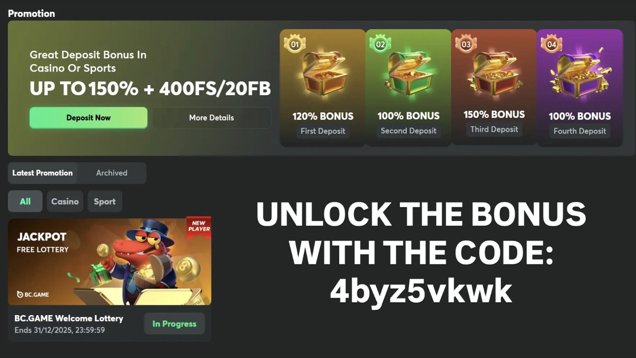 BC.GAME bonus preview