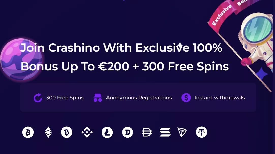 Crashino bonus preview